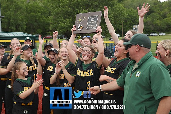 Brooke softball WVSSAC regional championship 5-15-26
