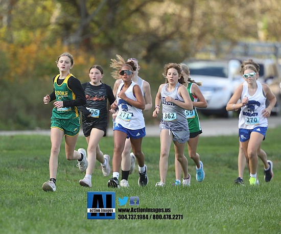 Cross Country Jr high Girls 10-17-26